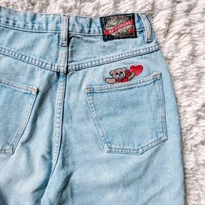 VTG EMBROIDERED JEANS